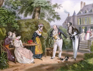 Introduction of a Parisian Suitor